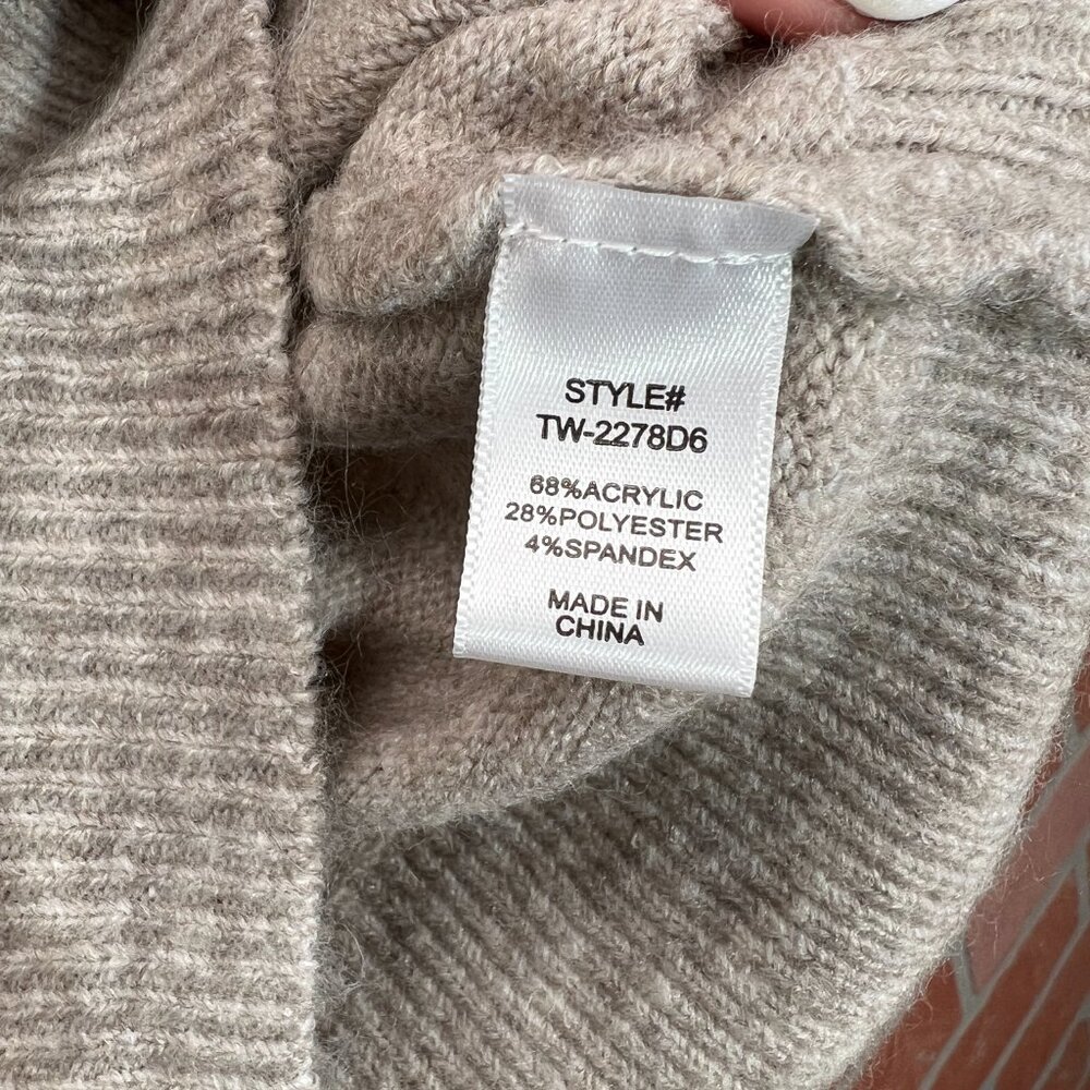 🆕 Zenana Melange Sweater - Size Small - Picture 7 of 10